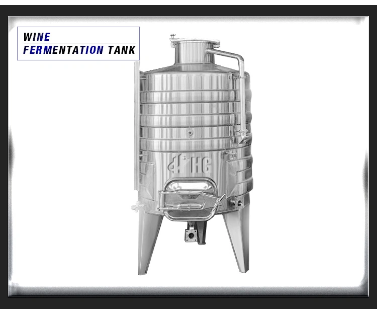 Stainless Steel 500L 1000L 2000L Conical Beer Fermentation Tank Jacketed Beer Fermenter Beer Brewing Fermenting Equipment